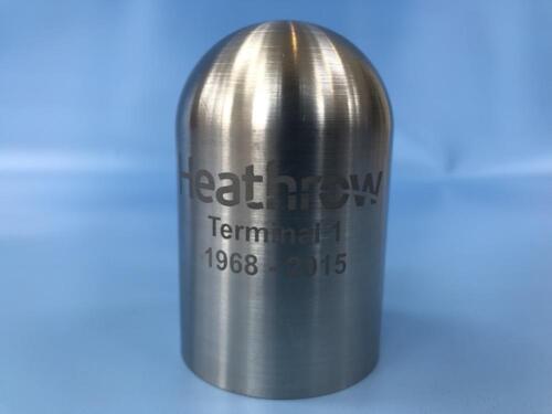 LIMITED EDITION HEATHROW PAPERWEIGHT. (LARGE) 6 of 50