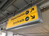 Departures / Arrivals' Illuminated Light Box Sign - 3