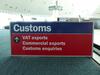 Customs' Sign - 4