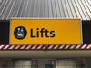 Lifts' Large Illuminated Light Box Sign - 2
