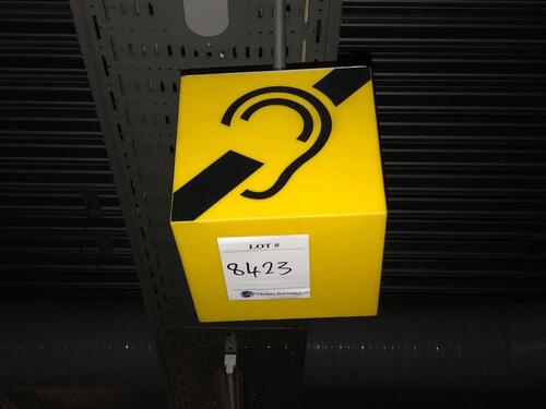 illuminated Hearing loop  sign