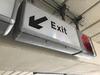 Exit' Left Arrow Illuminated Light Box Sign - 2