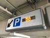 P' Parking left Arrow Illuminated Light Box Sign - 3