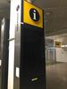 Heathrow arrivals ‘i’ information display pedestal - 3