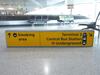 Heathrow Arrivals Transport & smoking Illuminated sign - 4