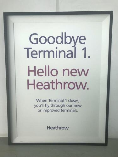 Goodbye Terminal 1 Poster