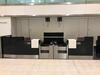 Heathrow Check-in desk with scale and conveyor - 2
