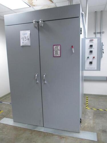 JPW Dry Heat Reliability Chamber with Cart. 646 Location: Test Area
