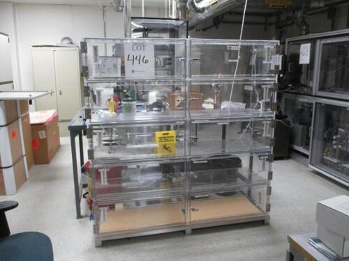 Nitrogen Desiccator, 10 Compartment. Location: