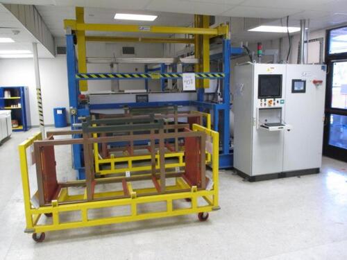 CJI Process Systems CBD (Chemical Bath Deposition) System with (2) Carts, 8690 Enclosure Type NEMA 12, Kewaunee Fume Hood. Location: Pilot Line