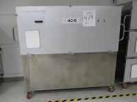 Nitrogen Desiccator Cart, 70" x 68 1/2" x 29"D. Location: Pilot Line