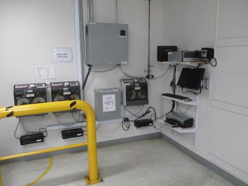 Honeywell CM4 Qty (6) 4 Point Toxic Gas Monitor System with Control Panel, (6) APC Battery Backups, Computer, Printer, Monitor. Location: Pilot Line