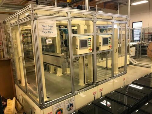 NPC Group NPC Short Edge Cosmetic Tape Place Module with two (2) Sub Operation Boxes, Sale is Subject to Seller Confirmation Tag Number Location: BEOL Cage
