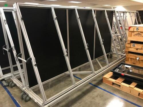 138" Modular Panel Cart Location: