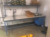 96" Workbench, no contents Location: