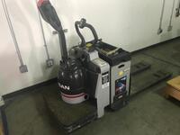 Nissan RPXT2W2G60N.V. Walk Behind Pallet Truck, Electric, 6000 lbs. capacity, 48" forks 2W26-9309082 Location: