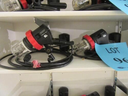 LOT (4) SPEEDOTRON 202VF 2400 WATT/SECOND HEAD