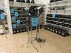 LOT (4) ARRI 1000 PLUS LOCATION FRESNEL LIGHTS, 1000 WATTS, 6" LENS, WITH STANDS