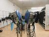 LOT (4) ARRI 1000 PLUS LOCATION FRESNEL LIGHTS, 1000 WATTS, 6" LENS, WITH STANDS - 4