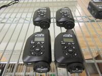 LOT (4) BLACK POCKETWIZARD PLUS III TRANSCEIVERS, MODEL: P3-FCC