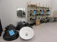 LOT ASST'D 7", 16", 22", 34" REFLECTOR, PLUS ASST'D 7", 11", 16", 20" GRIDS