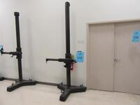 CAMBO STUDIO CAMERA STAND, WITH MAJESTIC GEARHEAD, APPROX. 8'FT HEIGHT