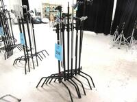 LOT (6) AVENGER STUDIO STANDS, BLACK