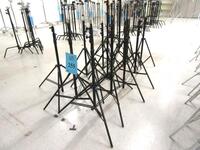 LOT (14) CALUMET AND LUMOPRO STUDIO STANDS, BLACK