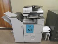 RICOH MP C4503 COLOR LASER MULTIFUNCTION COPIER, WITH EXTRA TONER AND PAPER SHREDDER