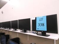 LOT ASST'D 21" AND 17" MONITORS