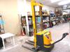 MULTITON EJB25-157 ELECTRIC PALLET STACKER, 2500 LBS. CAPACITY, WITH 24 VOLT CHARGER, 8'FT HEIGHT, YEAR 2003, S/N 07090085941303 - 2