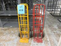 LOT (4) HAND TRUCKS