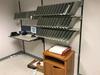 Contents of Mail Room to Include: two (2) 2-Door Cabinets with supplies, Mail Rack, Table with paper cutter and other misc. office supplies. Sale is subject to seller confirmation. Location: Administrative Area - 2