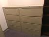 Lot of six (6) File Cabinets with book shelf. Sale is subject to seller confirmation. Location: Administrative Area - 3