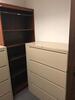 Lot of six (6) File Cabinets with book shelf. Sale is subject to seller confirmation. Location: Administrative Area - 4