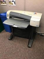 Hewlett Packard DesignJet 110plus nr Multi-Format Printer. Sale is subject to seller confirmation. Location: Administrative Area