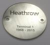 LIMITED EDITION SET OF HEATHROW TERMINAL 1 COASTERS - 2