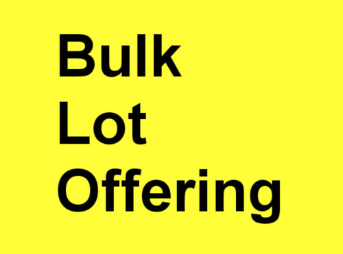 ***Bulk Sale Offering***Bulk Sale of Office Furniture Inventory-Lots 1 thru 33 (DOES NOT INCLUDE CUBICLES LOT #35). Winning Bid to be determined by whichever is higher, the bulk sale offer or the sum of the bids for Lots 1 thru 33. *Please Note: Bulk bid 