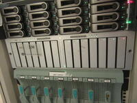 APPLE X SERVER RAID, 14 X 400GB HARD DRIVES, DELAY PICKUP)