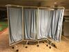 Heathrow 4-panel full height medical screen - 3