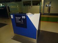 Single Security check desk- 3 glass partition, double shelf, Dimensions H1200mm(not including glass)W1200mm,D900mm