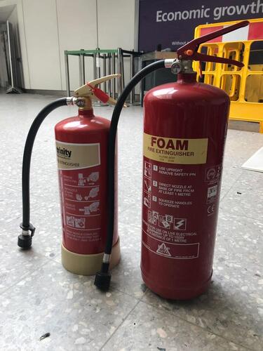 (50) Foam untested Fire Extinguishers (6-9 Litre)