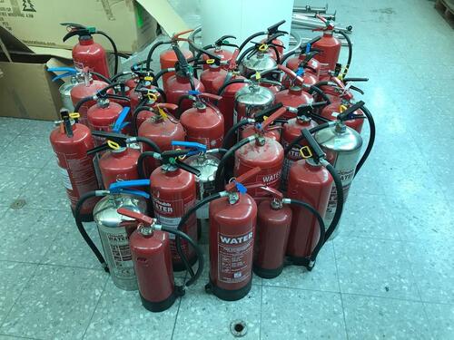 (40) Water Fire Extinguishers (6-9 Litres)