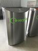 (3) Stainless Steel Lesco Airport Recycle bins - 3