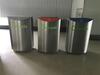 (3) Stainless Steel Lesco Airport Recycle bins - 4