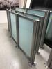 Stainless steel framed passenger glass partitions - 7
