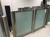 Stainless steel framed passenger glass partitions - 8