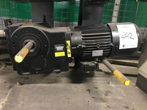 Nord 3kw BRF 40 drive motor and gearbox drive unit