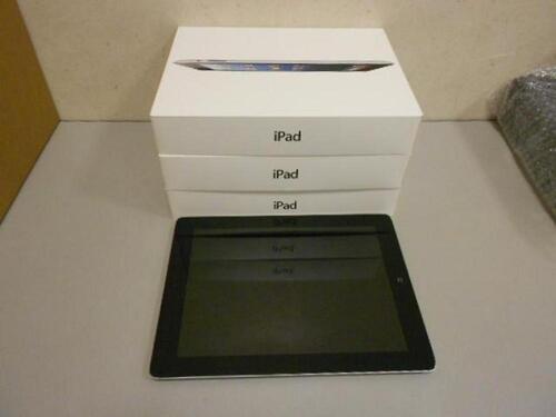 LOT OF 3 IPAD A1458 TABLET 16GB WITH BOX AND CHARGER