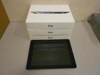 LOT OF 3 IPAD A1458 TABLET 16GB WITH BOX AND CHARGER